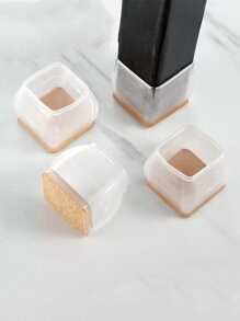 4pcs Clear Table Leg Pad