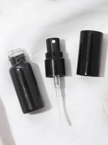 1Pc 5ml Travel Perfume Atomizer Refillable, Mini Spray Bottle, Portable Sprayer for Liquid Dispenser - Black - View 2