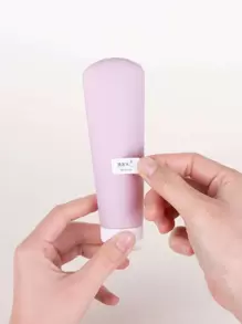 4入組60毫升旅行分裝瓶用於洗漱用品旅行瓶套裝用於液體4種顏色，防漏可擠壓旅行配件適用於洗髮水、護髮素、乳液、沐浴露不含BPA - 彩色 - 查看 3