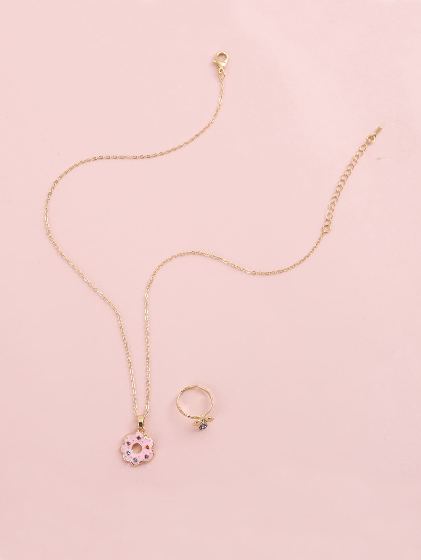 Chicas 2 piezas Set joya dónut - Multicolor - Ver 1