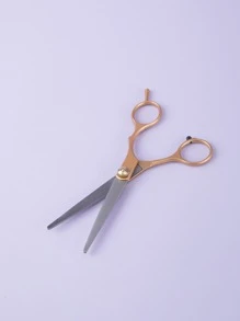 1入組專業美髮剪刀-不銹鋼理髮剪刀專業-6.4英寸總長度-男士和女士剃須刀邊緣理髮剪-高級理髮剪適用於沙龍和家庭使用黃色 - 黃色 - 查看 8