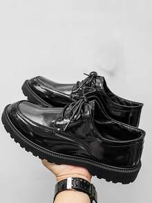 男士前綁帶牛津鞋