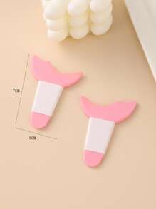 眼部化妆辅助器1件装眼线眼部化妆辅助器睫毛膏多功能新手眼部化妆神器硅胶挡板