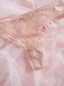 5packs Lace Panty Set Sexy Lingerie - Multicolor - View 4