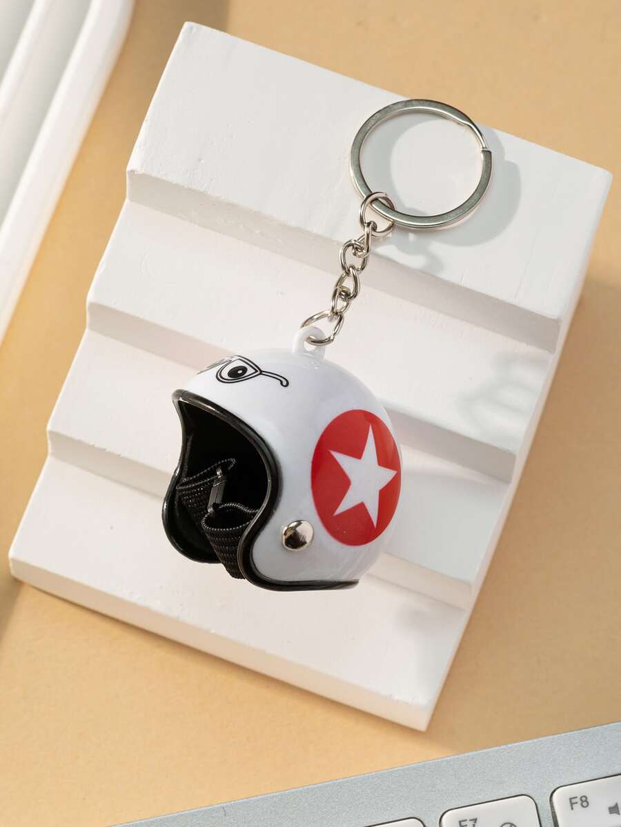 Llavero casco accesorio - Multicolor - Ver 1