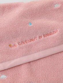 1 Pieza Toalla Con Patrón De Arcoíris Bordado, Color Aleatorio - Multicolor - Ver 6