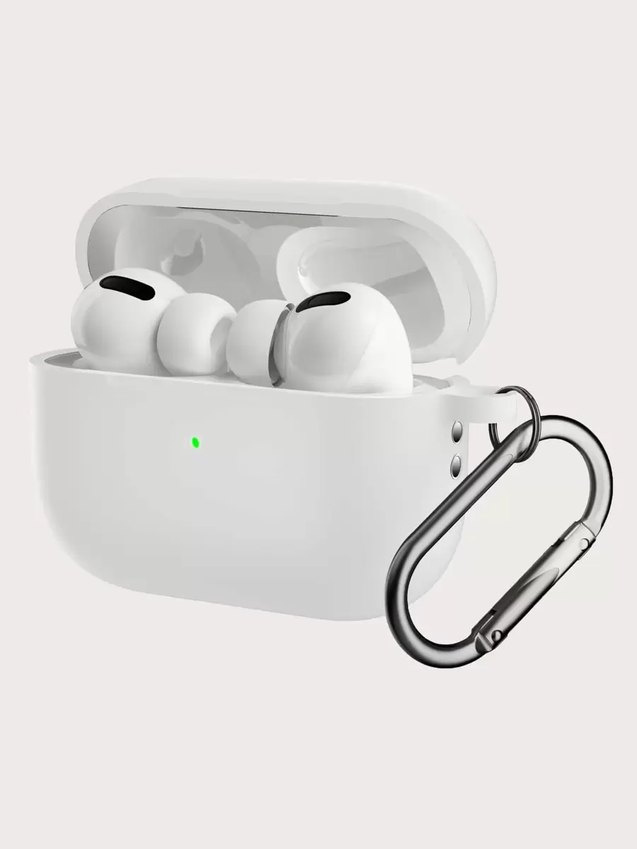 Silicone Case Compatible With AirPods Pro 2nd Generation - White - View 1