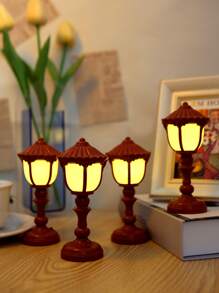 1 pieza Iluminación luz calle en forma de - Amarillo - Ver 1