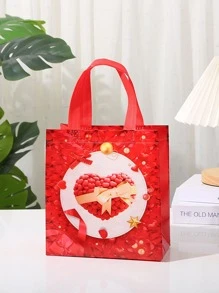 8pcs Heart Pattern Gift Bag - Multicolor - View 6