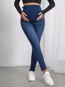 SHEIN Maternity High Waist Skinny Jeans