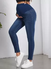 SHEIN Maternity High Waist Skinny Jeans