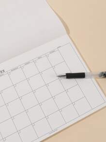 1入組標語圖案計劃筆記本 - 彩色 - 查看 2