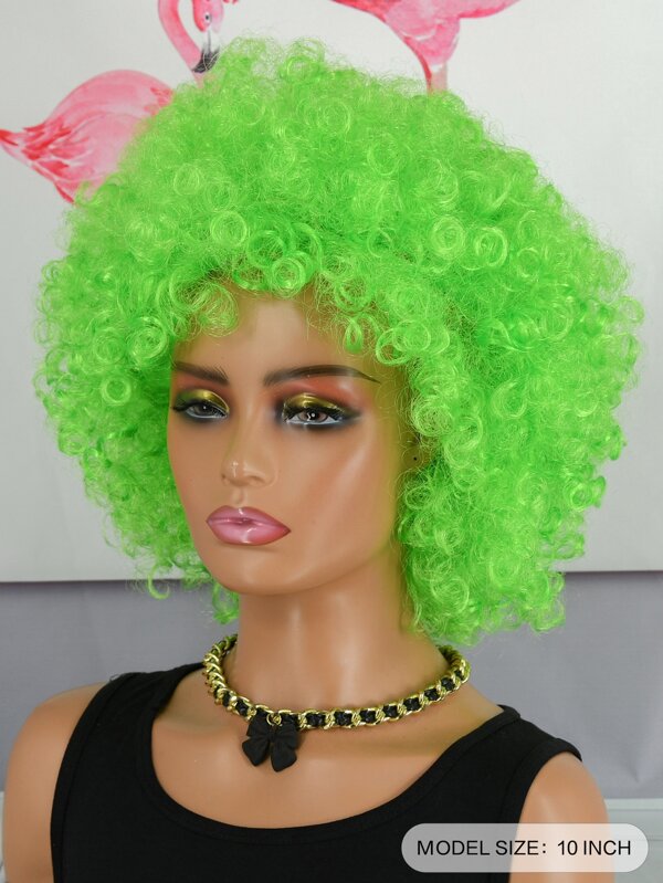 Afro Short Curly Synthetic Wig SHEIN USA