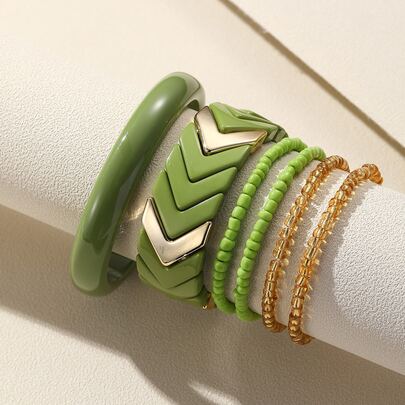 6pcs Beaded Bracelet