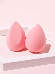 Bộ 2 miếng mút trang điểm khô và ướt dùng được cả ngày, hình giọt nước và hình giọt nước nghiêng, mềm mại và mịn màng, phù hợp với mọi loại da, dùng để tán lớp trang điểm hàng ngày, vật dụng cần thiết khi đi du lịch, trang điểm, giá rẻ, trang trí phòng, bàn trang điểm, du lịch, phòng ngủ, phụ kiện trang điểm, bông phấn, cọ trang điểm, bông phấn, miếng mút trang điểm - Hồng - Xem 6