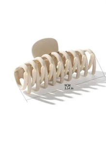 2入組素色髮爪 - 彩色 - 查看 5