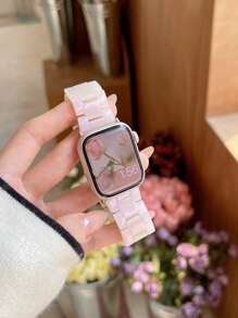 Stylish Watch Strap Compatible With Apple Watch - Multicolor - View 5