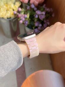 Stylish Watch Strap Compatible With Apple Watch - Multicolor - View 2