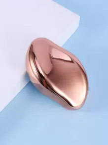 Borrador pelo cristal con forma de mango y lima pies, 1 removedor pelo cristal reutilizable, herramienta depilación mágica sin dolor, borrador pelo mágico para espalda, brazos, piernas, Borrador rápido y fácil, removedor callos lima pies piel muerta - Champán - Ver 5