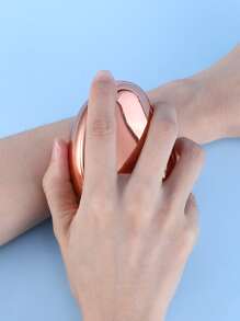 Borrador pelo cristal con forma de mango y lima pies, 1 removedor pelo cristal reutilizable, herramienta depilación mágica sin dolor, borrador pelo mágico para espalda, brazos, piernas, Borrador rápido y fácil, removedor callos lima pies piel muerta - Champán - Ver 6