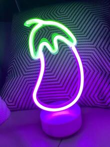 1 pieza Luz de neón berenjena - Multicolor - Ver 7