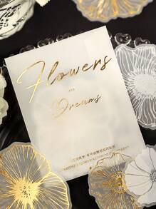 have a good day 20pcs Flower Pattern Random Sticker Back To School