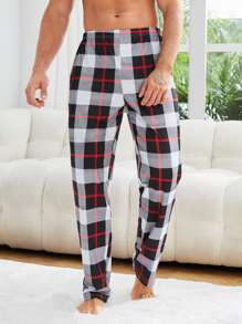 CoupledUp Men 1pc Plaid Print Sleep Pants