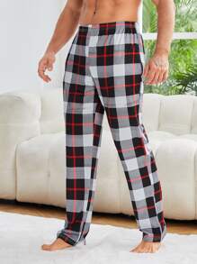 CoupledUp Men 1pc Plaid Print Sleep Pants