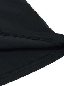 Men Contrast Trim Polo Shirt - Black - View 3