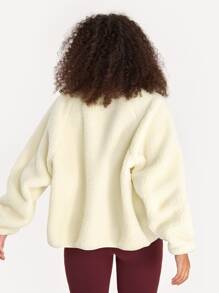 GLOWMODE Cozy to the Core Multi-Pocket Jacket - Beige - View 9