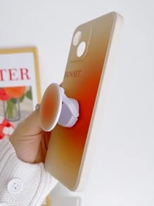 Ombre Phone Case With Stand-Out Phone Grip - Multicolor - View 4