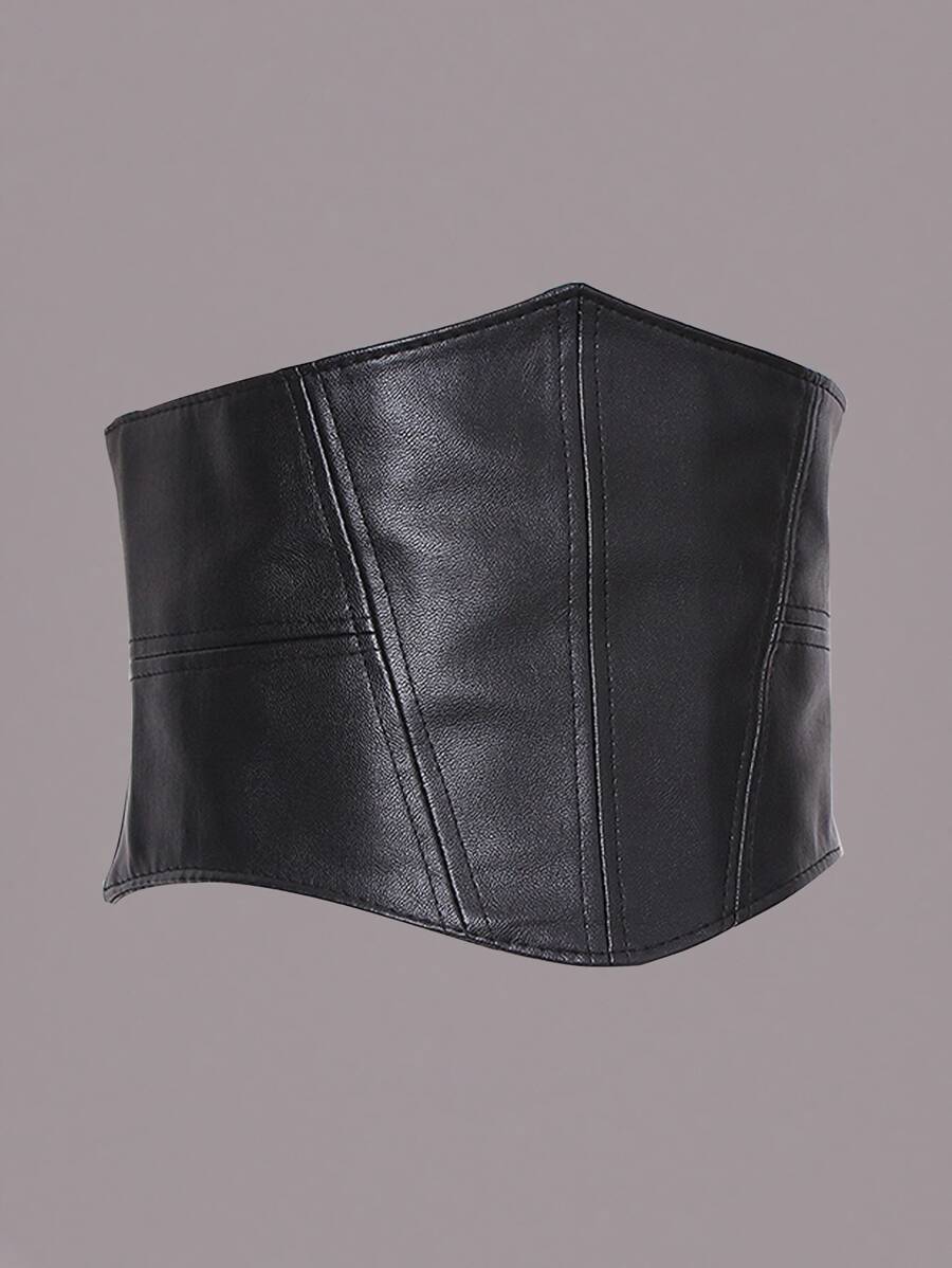 1pc Black Waist Belt
