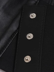 1pc Black Waist Belt