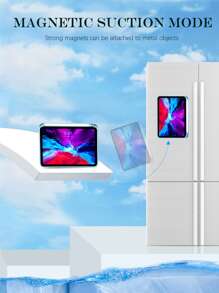 1 pieza Funda pad transparente compatible con iPad - Celeste - Ver 6