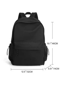 Mochila Funcional Detalhe do cordão - Preto - Visão 6