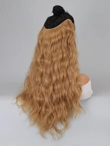 Extensión del pelo con clip largo rizado sintético
