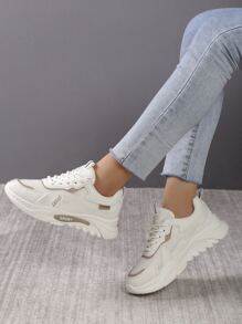 Giày Thể thao Nữ - Màu be - Xem 4