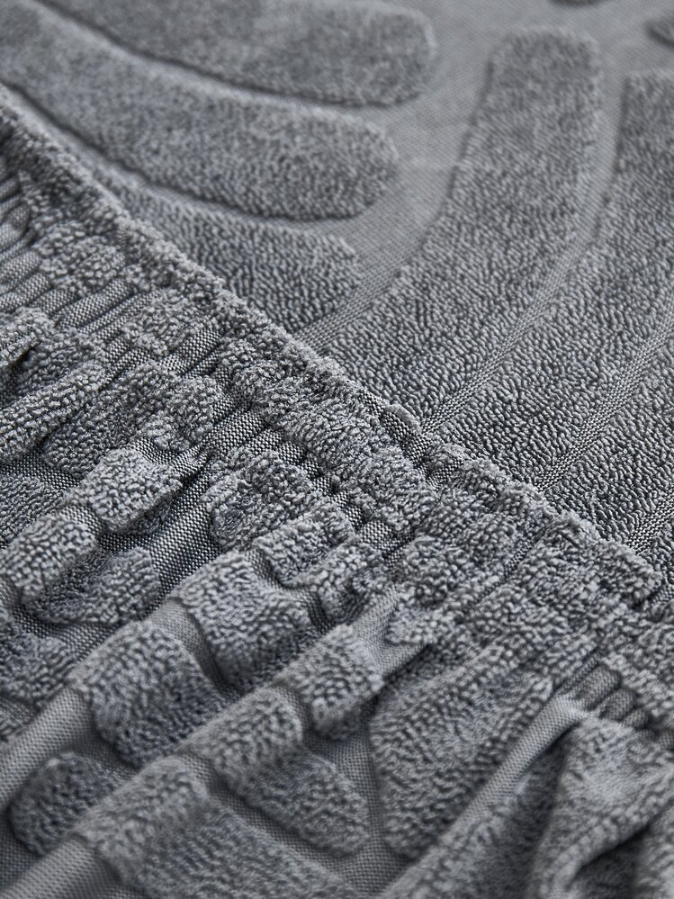 1入組套彈性床頭罩素色客廳床頭板罩四季皆宜 - 淺灰色 - 查看 8