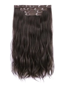 nimoki 夾片長款卷合成纖維接髮