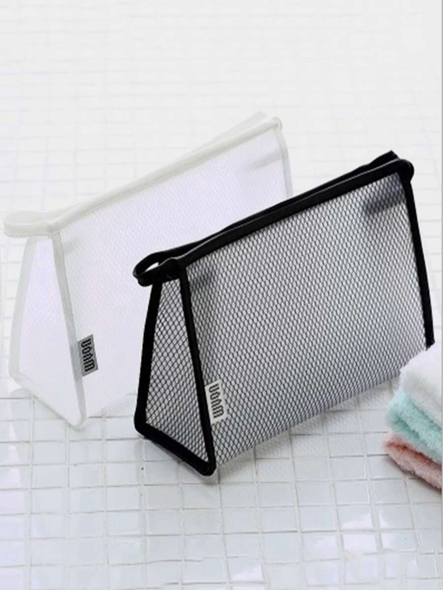 1pc Mesh Random Travel Storage Bag - Multicolor - View 1