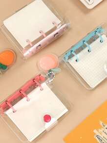 1pc Random Loose-leaf Notebook - Multicolor - View 1