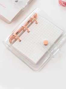 1pc Random Loose-leaf Notebook - Multicolor - View 4