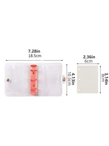 1pc Random Loose-leaf Notebook - Multicolor - View 6