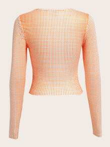 SHEIN ICON Áo thun nữ Con số Gợi cảm - Nhiều màu - Xem 2