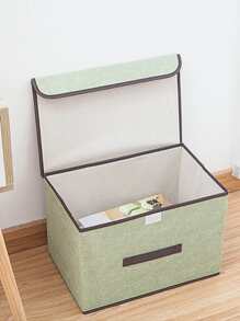 1 个随机无纺布防尘收纳盒，可折叠并与多功能收纳篮组合，适用于衣柜、衣服、书籍、化妆品、玩具万圣节装饰万圣节服装秋季装饰节日装饰