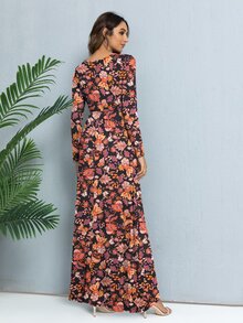 DEARCASE 印花隱藏口袋洋裝 - 彩色 - 查看 2