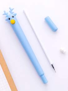 1pc Elk Design Random Gel Pen - Multicolor - View 2