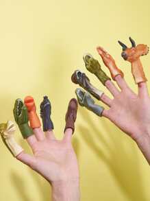 5pcs Dinosaur Design Cat Lover And Cat Mom Love Teaser Toy - Multicolor - View 1