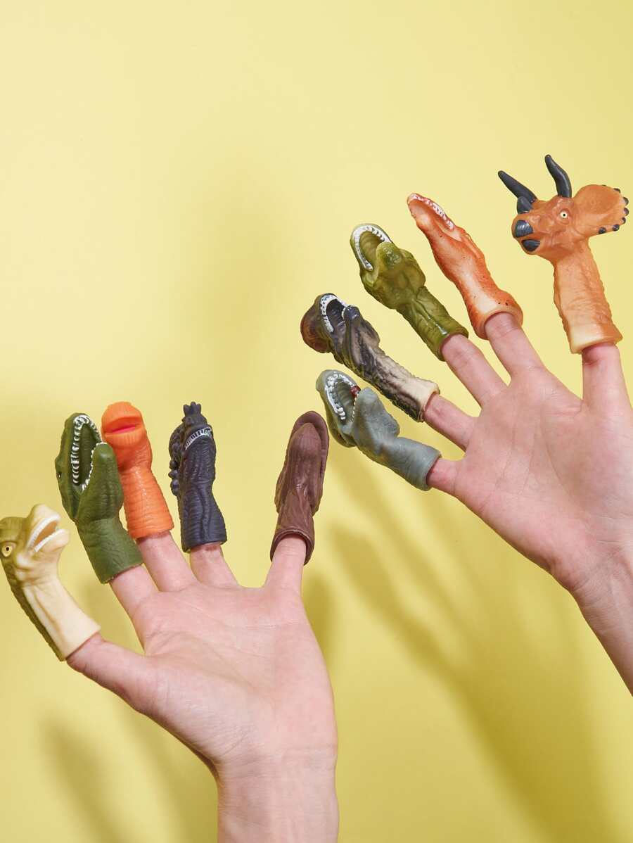 5pcs Dinosaur Design Cat Lover And Cat Mom Love Teaser Toy - Multicolor - View 1