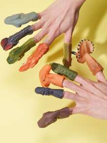 5pcs Dinosaur Design Cat Lover And Cat Mom Love Teaser Toy - Multicolor - View 3